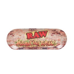 RAW Skate Tray Deck Graffiti