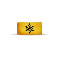 Vape Band Yellow Star Logo 22 to 26mm