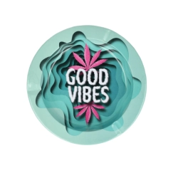 Popielniczka Good Vibes metalowa