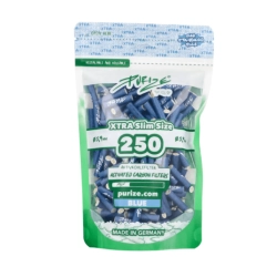 Filtry z aktywnym węglem Purize XTRA Slim Blue 250