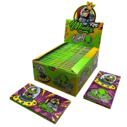 Bletki Monkey King Unbleached Rolling Papers + Tip