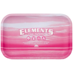 Tacka Elements Pink Medium Metal Rolling Tray