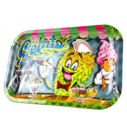Tacka Gelato Metal Rolling Tray Medium