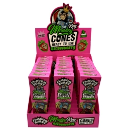 Monkey King KS Flavor Cones Strawberry 1szt