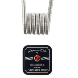 Fused Clapton DL Ni90 0.24 (10pcs) - Fumytech