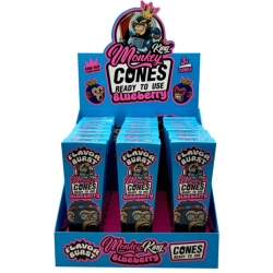 Monkey King KS Flavor Cones Blueberry 24szt