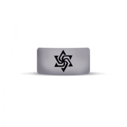 Vape Band Grey Star Logo 22 to 26mm