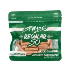 Filtry węglowe Purize REGULAR Spy 50 szt. śr. 9 mm