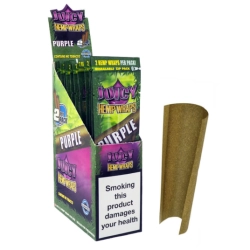 Juicy Jay’s Hemp Wraps Blunt Purple (25pcs/display