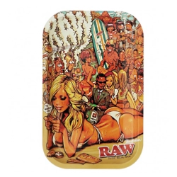 TACKA RAW x RJB Summer Metal Rolling Tray Medium