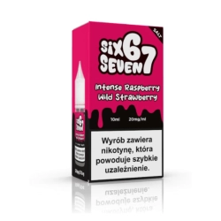 Liquid Six Seven 67 Salt 20mg 10ml Intense Raspber