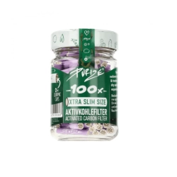 Filtry węglowe Purize XTRA Slim 100 szt LILA