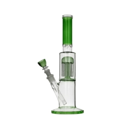 Bongo lodowe Zylinder GREEN z dyfuzorem wys. 32 cm