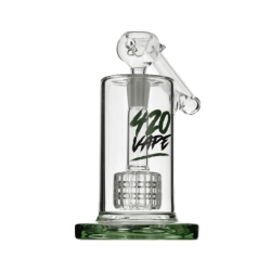 Bongo Matrix 420VAPE szlif 14.5 mm z Perkola Green