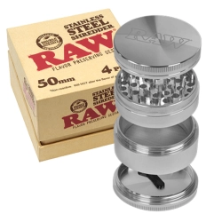 Młynek Metalowy RAW 4-Częściowy 60mm
