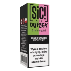 Liquid SIC! NIC 8ml - Elderflower Lychee 6mg