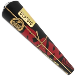 RAW Cone Black King Size 3szt