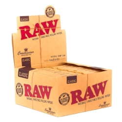 RAW Connoisseur kingsize slim rolling papers+tips
