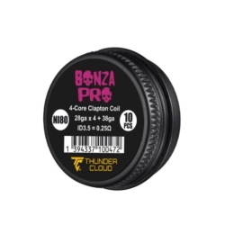 Thunder Cloud Coils Bonza Pro 4-Core Fused Clapton
