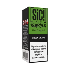 Liquid SIC! NIC 8ml - Green Grape Ice 6mg