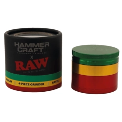 Młynek RAW Hammer Craft Large Aluminium Rasta