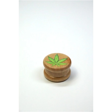 Młynek Drewniany 53mm 2-częściowy - mix