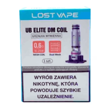 Grzałka Lost Vape UB Elite E-Plus DM 0.6