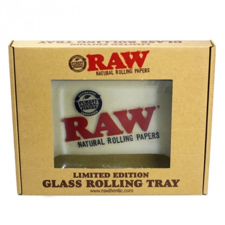 Tacka RAW Glass Rolling Tray Small