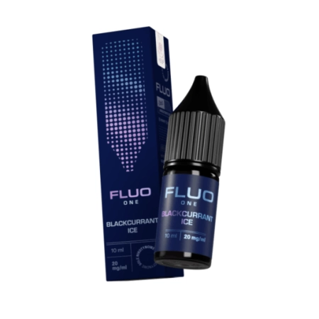 Liquid Fluo Salt One 20mg 10ml - Blackcurrant Ice
