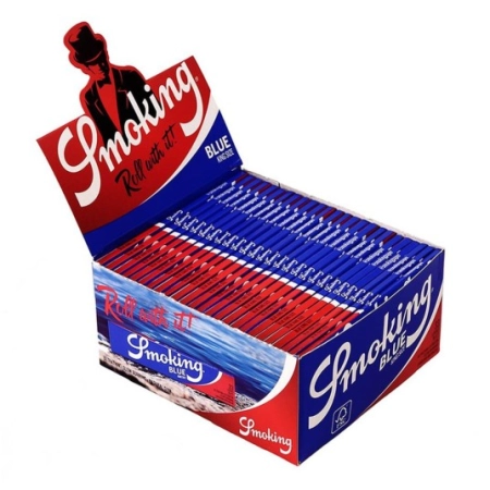 Bletki Smoking Blue Rolling Paper King Size 50szt.