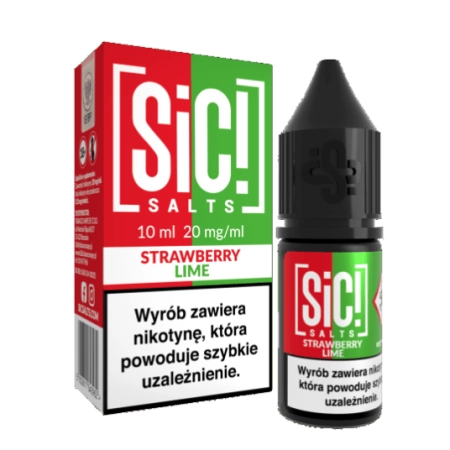 B26 Liquid Salt Sic! Duplex 10 ml 20 mg Straw Lime