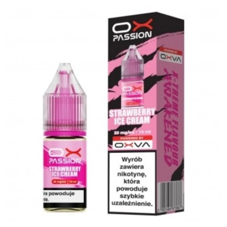 B26 Liquid OXVA OX Passion Salt - Strawberr Ice Cr