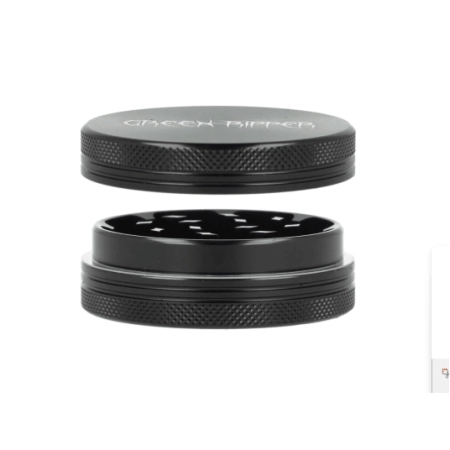 Green Ripper Grinder Aluminium 2-częściowy Czarny