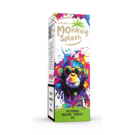 B26 Aromat Monkey Splash 8/10 ml Poz.mal.agrest Ice