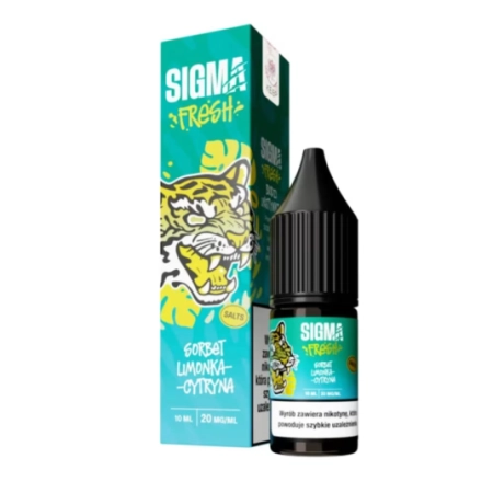 Liquid SIGMA FRESH Salts 10ml - Sorbet Limonka Cyt