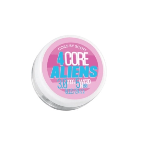 Coils By Scott 4-Core Alien NI80 0.12 2szt.