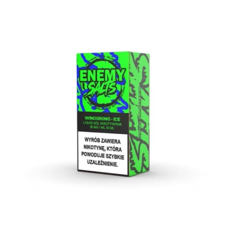 Liquid Enemy Salt 18mg 9ml Winogrono Ice