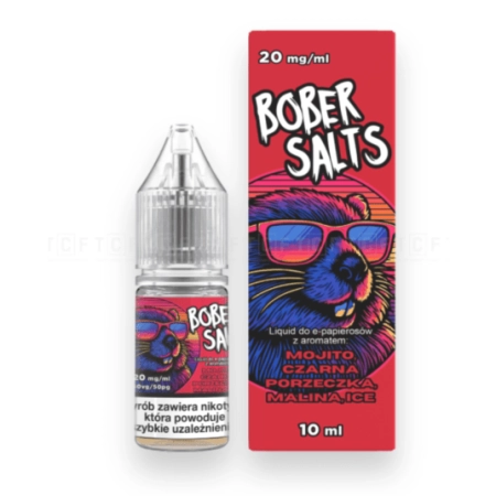 Liquid Bober Salts 10ml - Mojito, Czarna Porzeczka