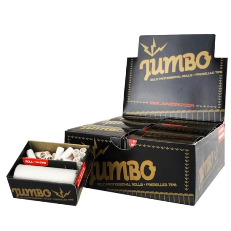 Jumbo 5 Meter Rolls with Pre-Rolled Tips 1pcs