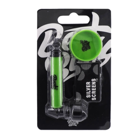Best Buds Pipsy Plastic-Metal Pipe with Mini Grind