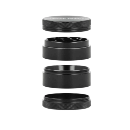 Młynek Green Ripper 4-części śr. 55 mm Czarny
