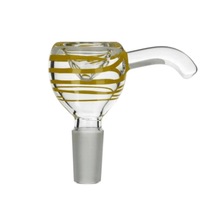 Cybuch do bonga Chongz z uchwytem YELLOW