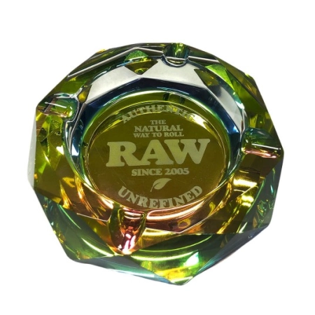 Popielniczka Szklana RAW Ashtray - Rainbow