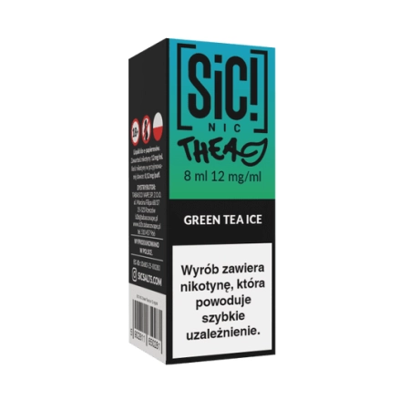 Liquid SIC! NIC 8ml Green Tea Ice 12mg