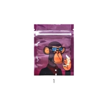 Samarka Monkey #1 7x9cm 1szt