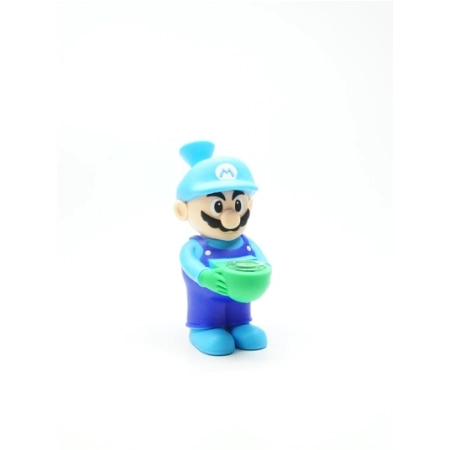 Bongo Silikonowe Mario 15cm- Ocean Blue