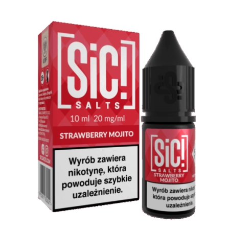 Liquid SIC! Salt 10ml Strawberry Mojito 20mg