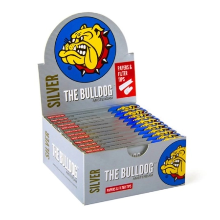 Bletki The Bulldog Original Silver + tips 24szt