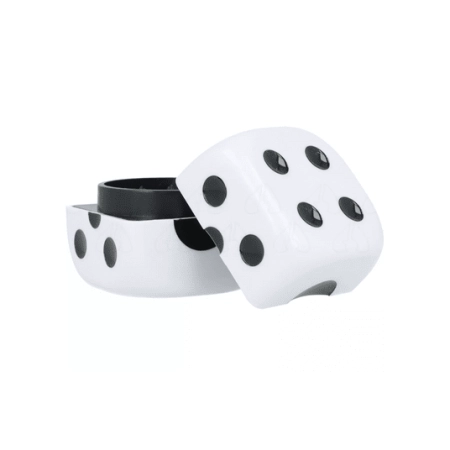 Grinder do suszu KOSTKA DO GRY młynek 2 części śr.