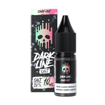 Liquid Dark Line Salt 10ml Candy Mint 20mg